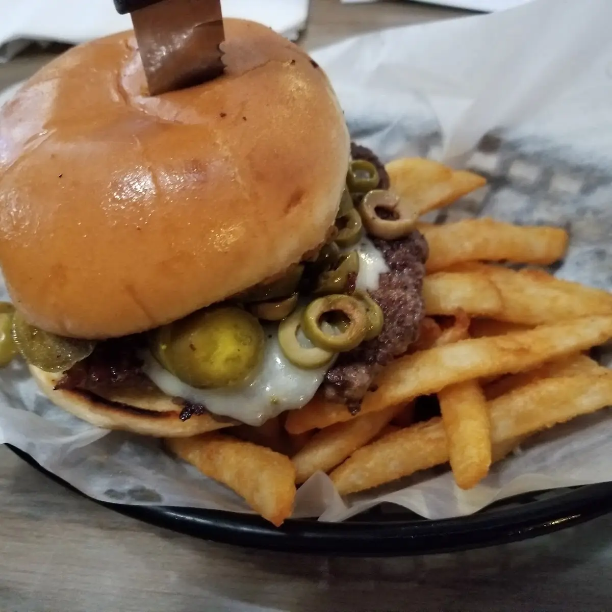 Olive Burger