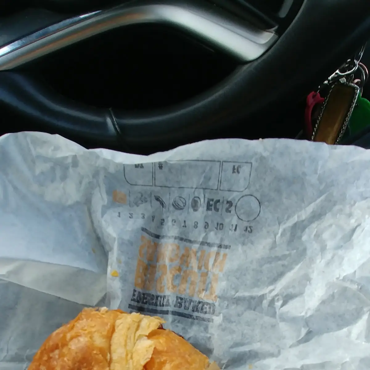 Sausage Egg and Cheese Croissant