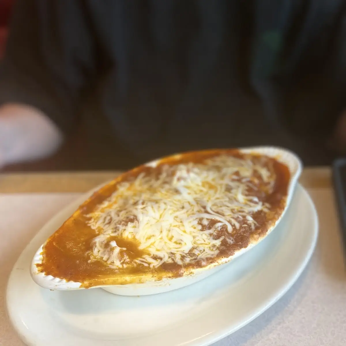 Baked Spaghetti with Meat Sauce