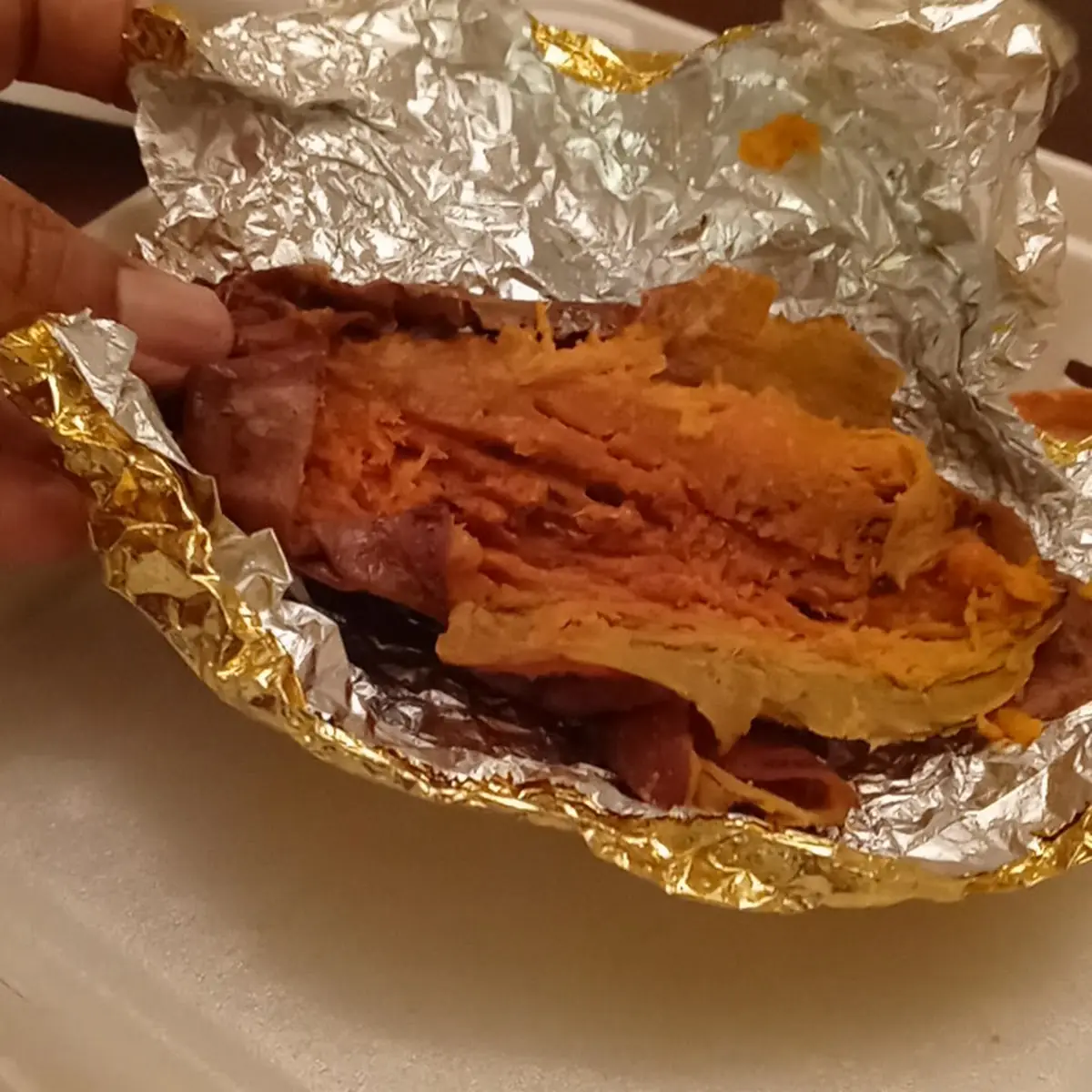Dried Burnt Sweet Potato