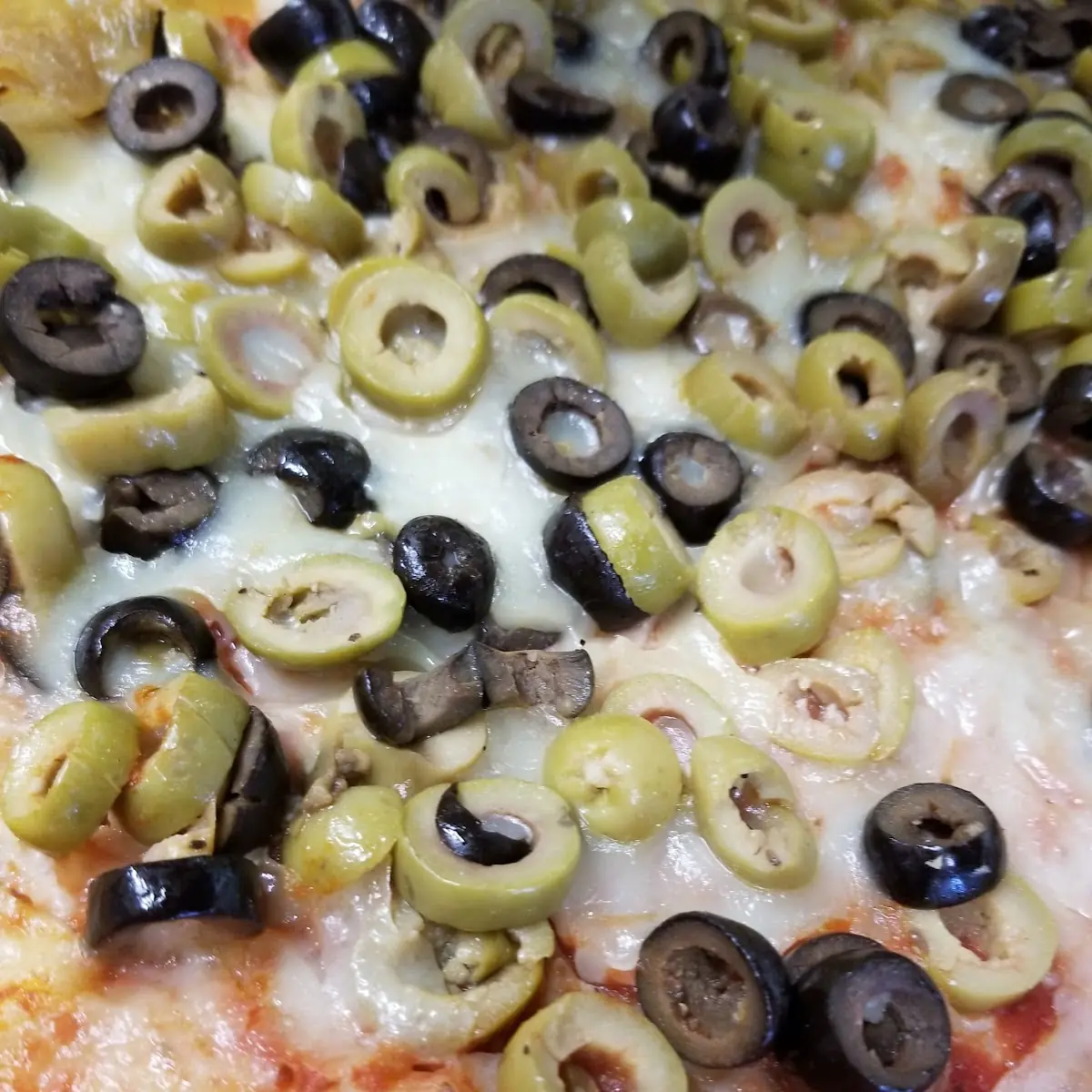 Olive Pizza Slice