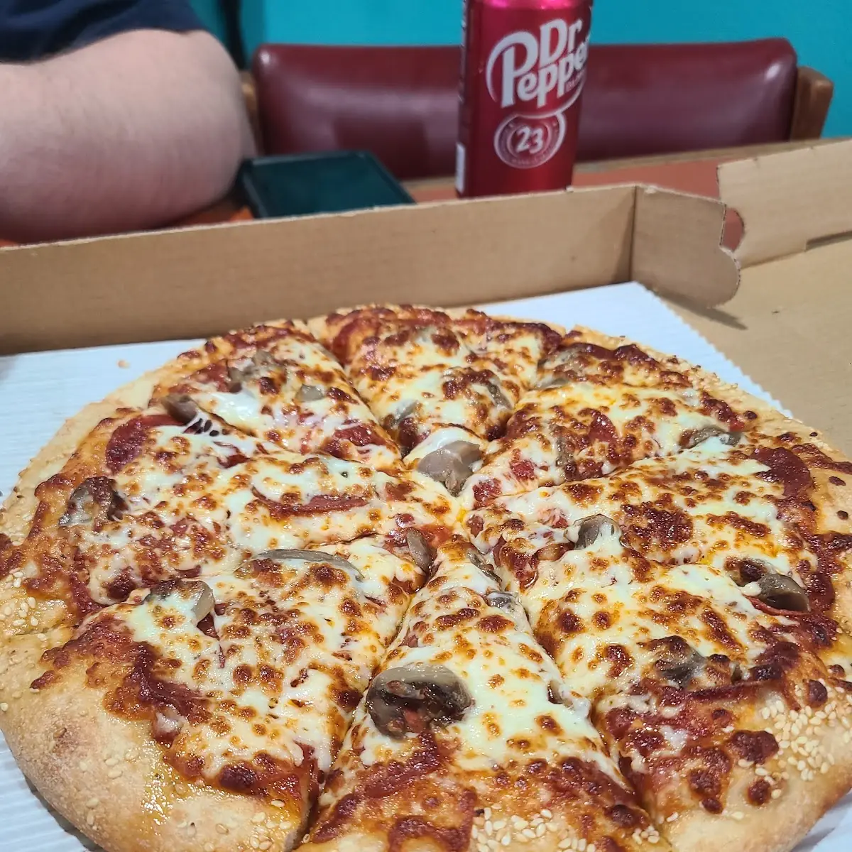 Pepperoni Mushroom Pizza