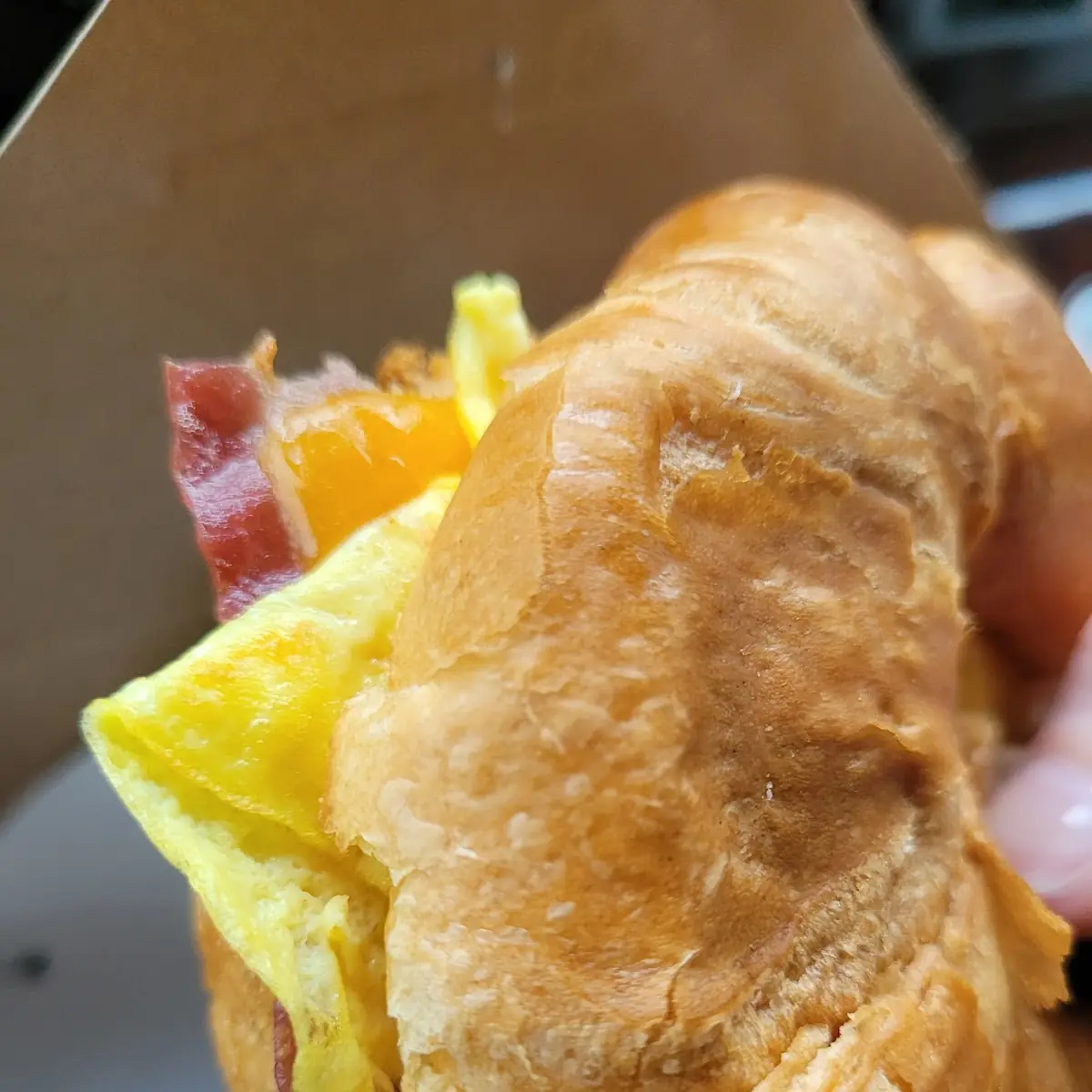 Bacon Egg and Cheese Croissant