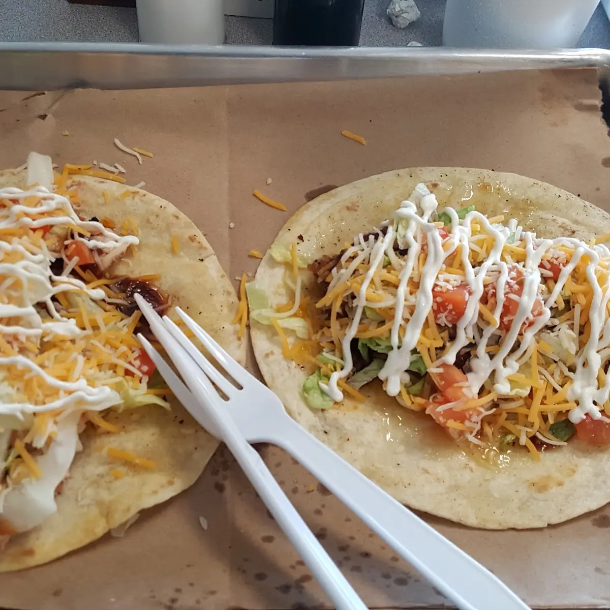 Pulled Pork and Pulled Chicken Sandwich