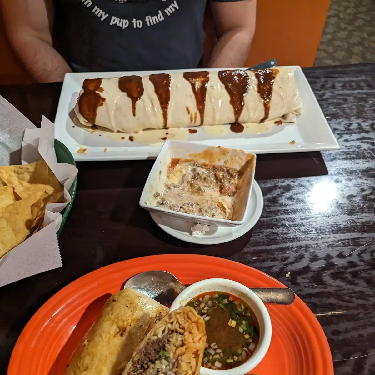 Burrito El Charro Taco Dip Birria Burrito