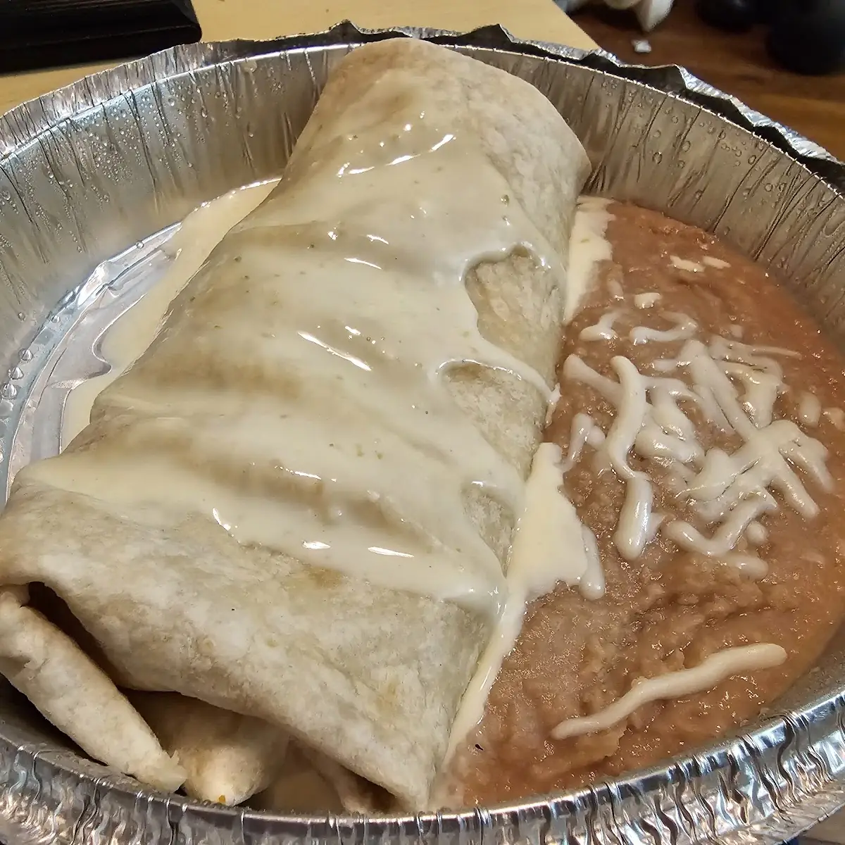 California Burrito with Fries to Go