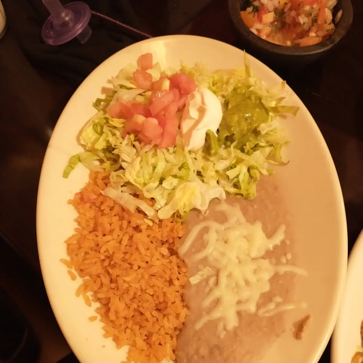 Rice and Refried Beans