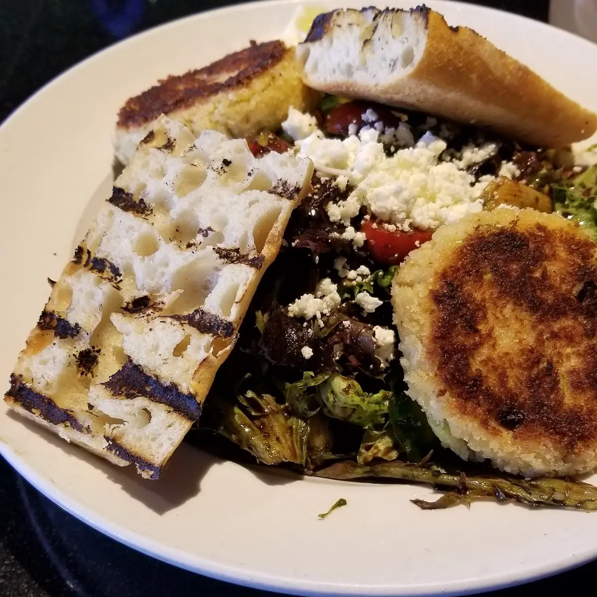 Crab Cake Salad