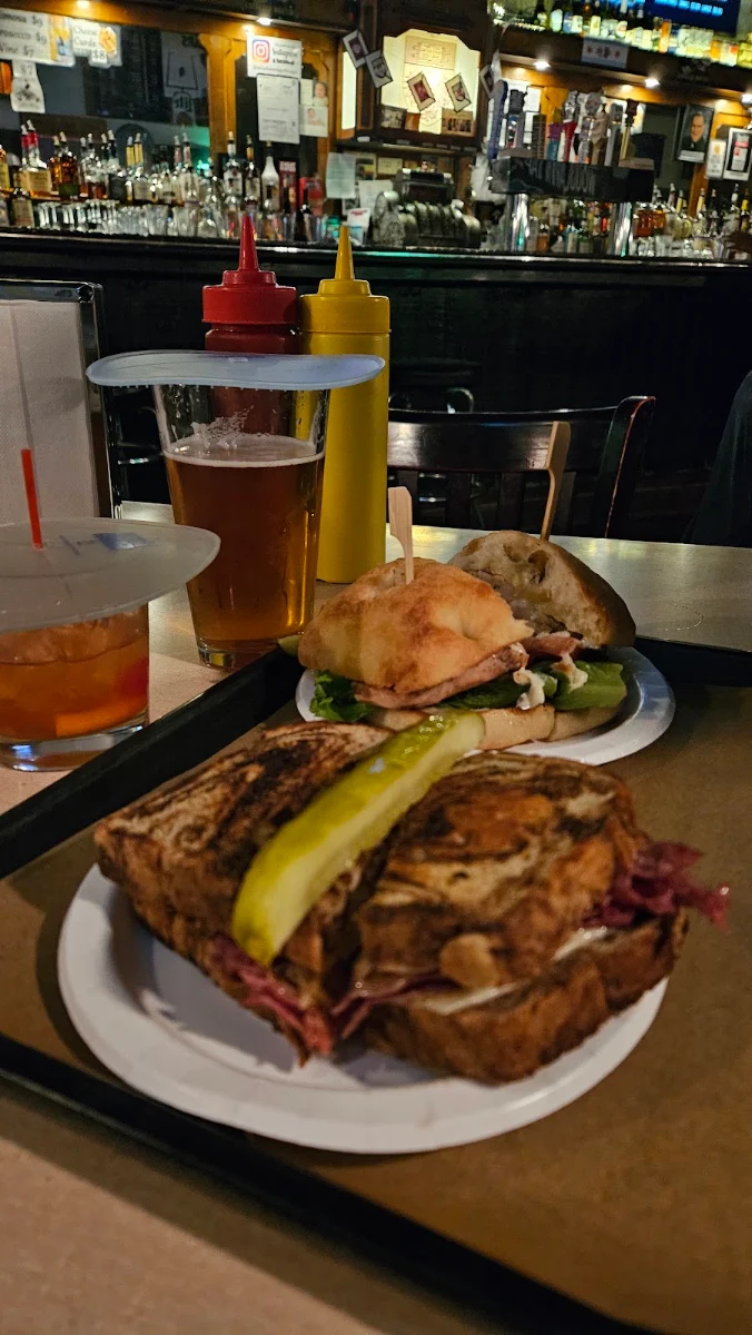 Reuben and Chicken Sandwiches