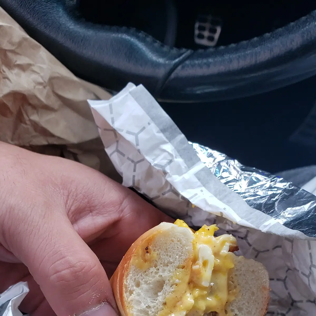 Sausage Egg and Cheese Bagel
