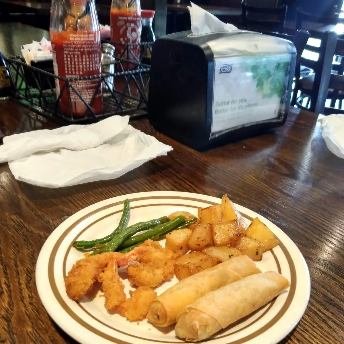 Shrimp Egg Rolls Green Beans
