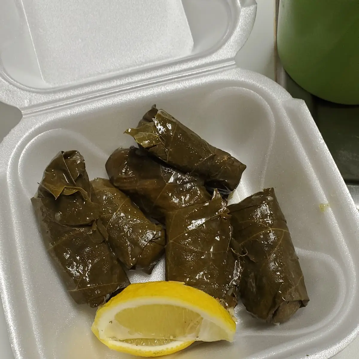 Stuffed Grape Leaves with Lemon