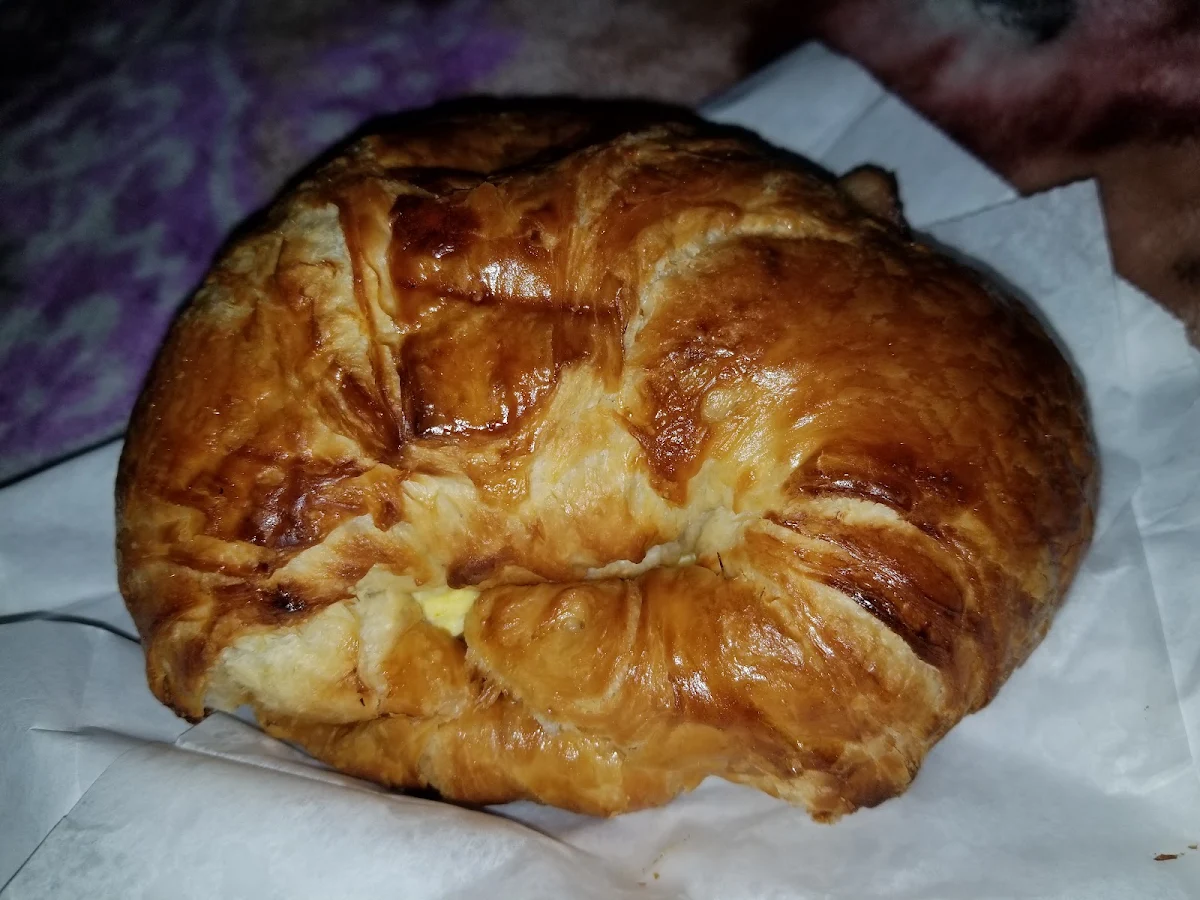 Bacon Egg and Cheese Croissant Sandwich