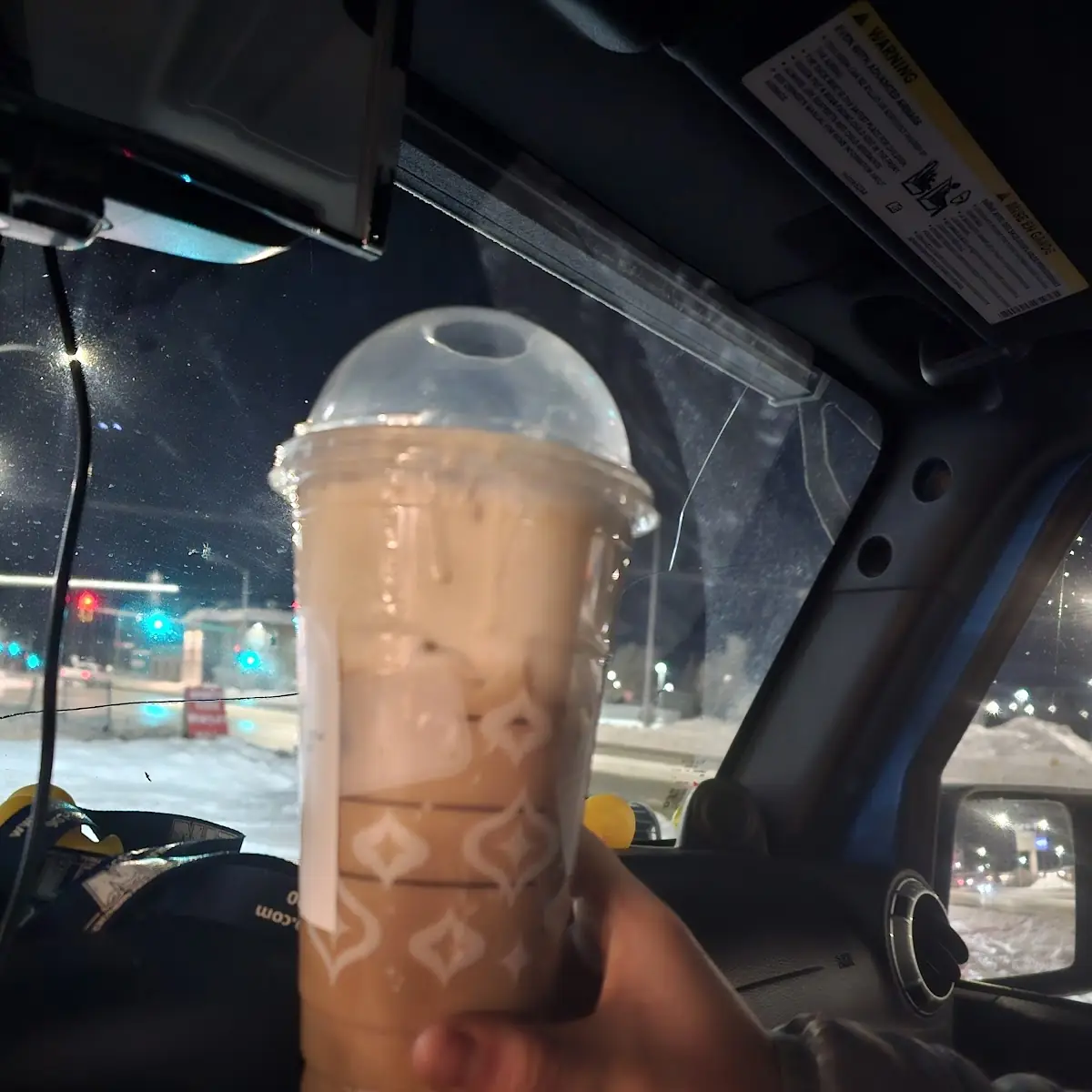 Iced Caramel Brulée Latte