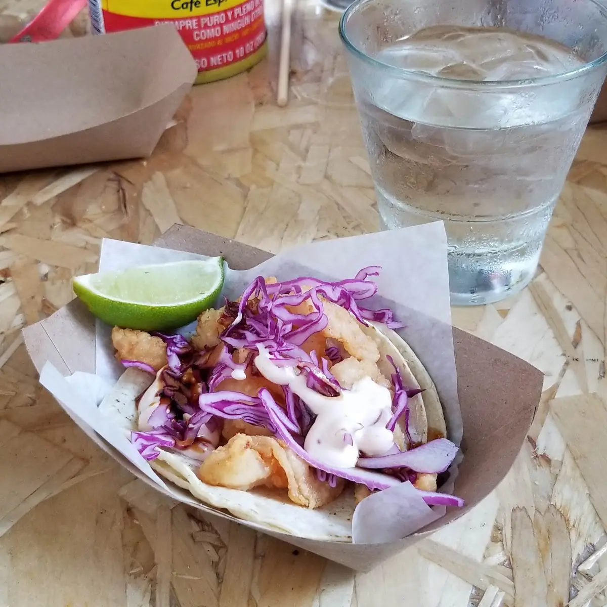 Fried Shrimp Taco
