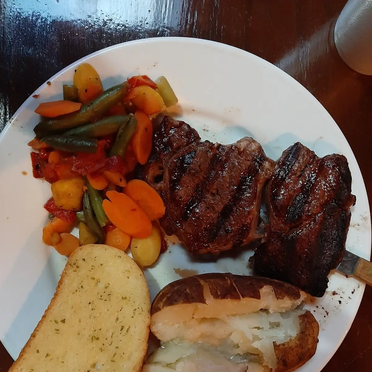 Ribeye and Baked Potato