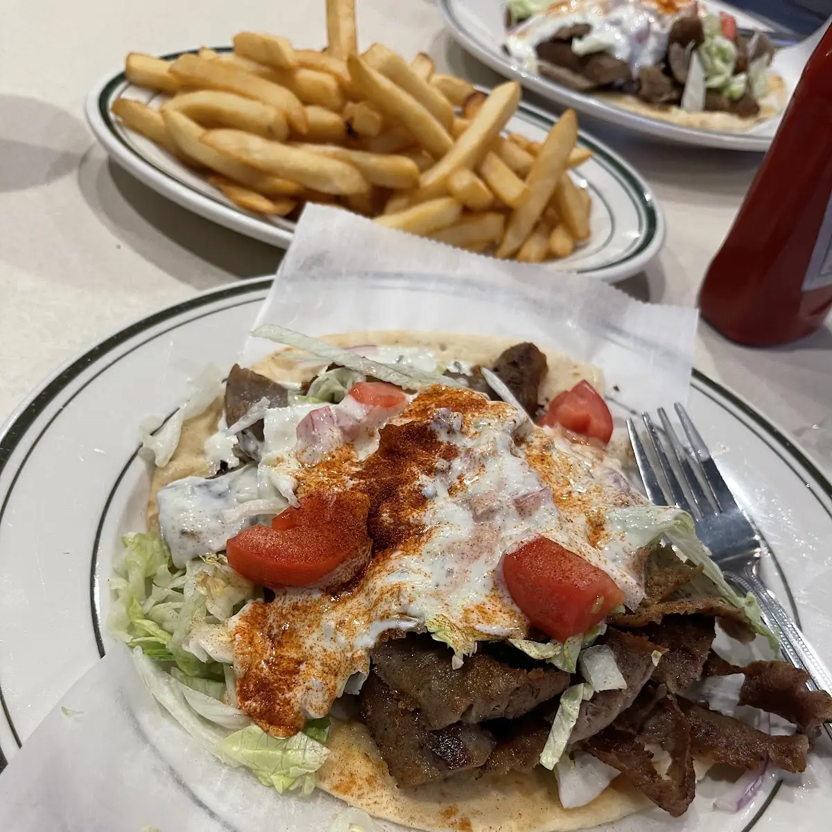 Beef & Lamb Gyro Sandwich