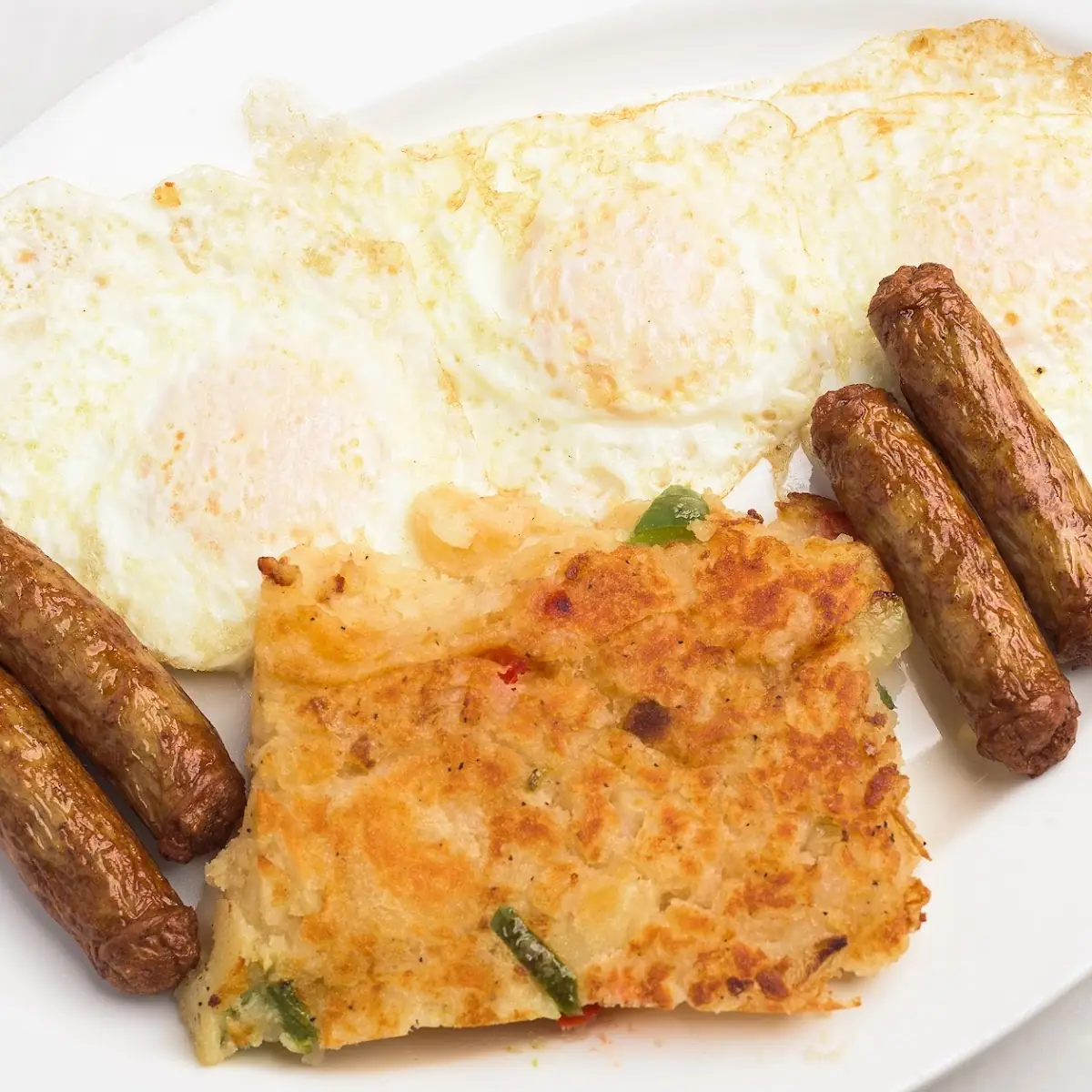 Eggs with Turkey Sausage