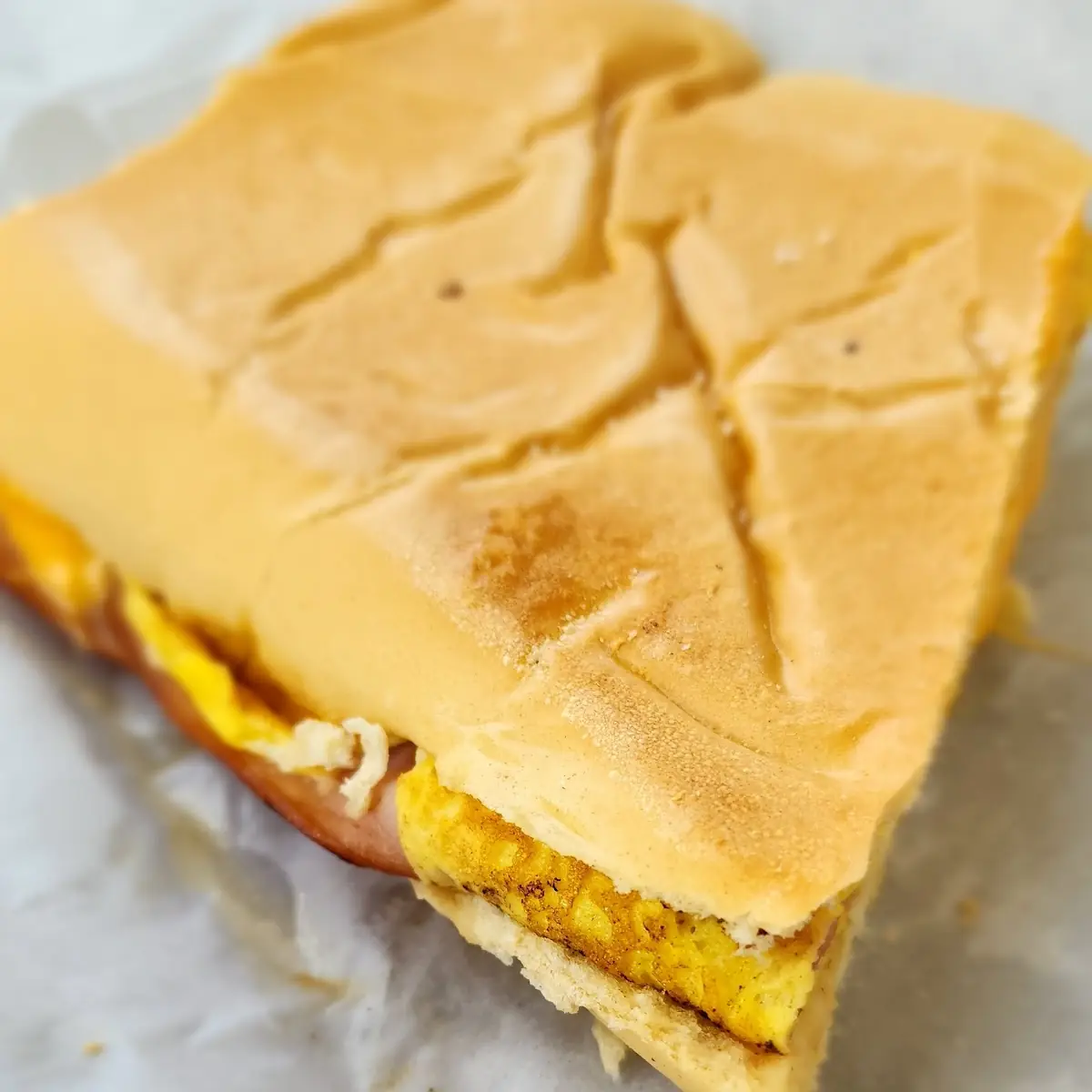 Ham Egg and Cheese Sandwich