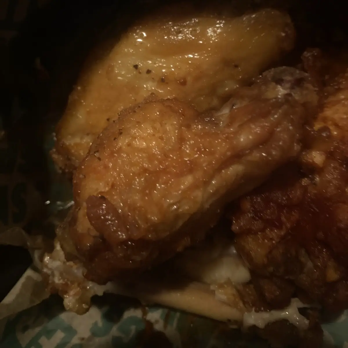 Lemon Pepper Wings and Atomic Wings