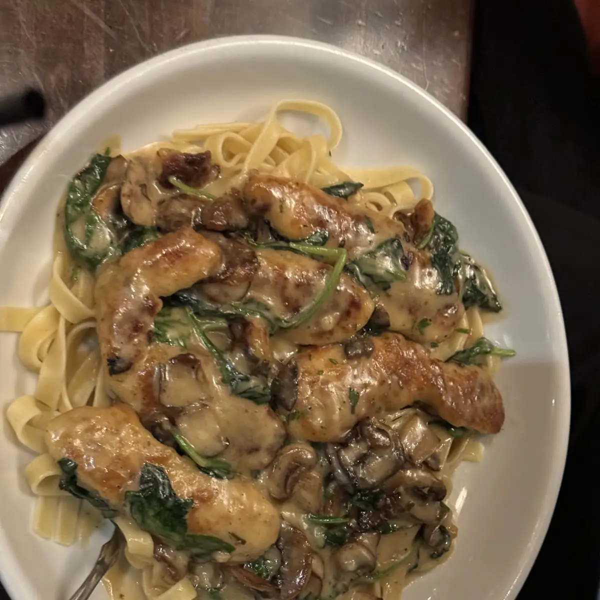 Stuffed Chicken Marsala