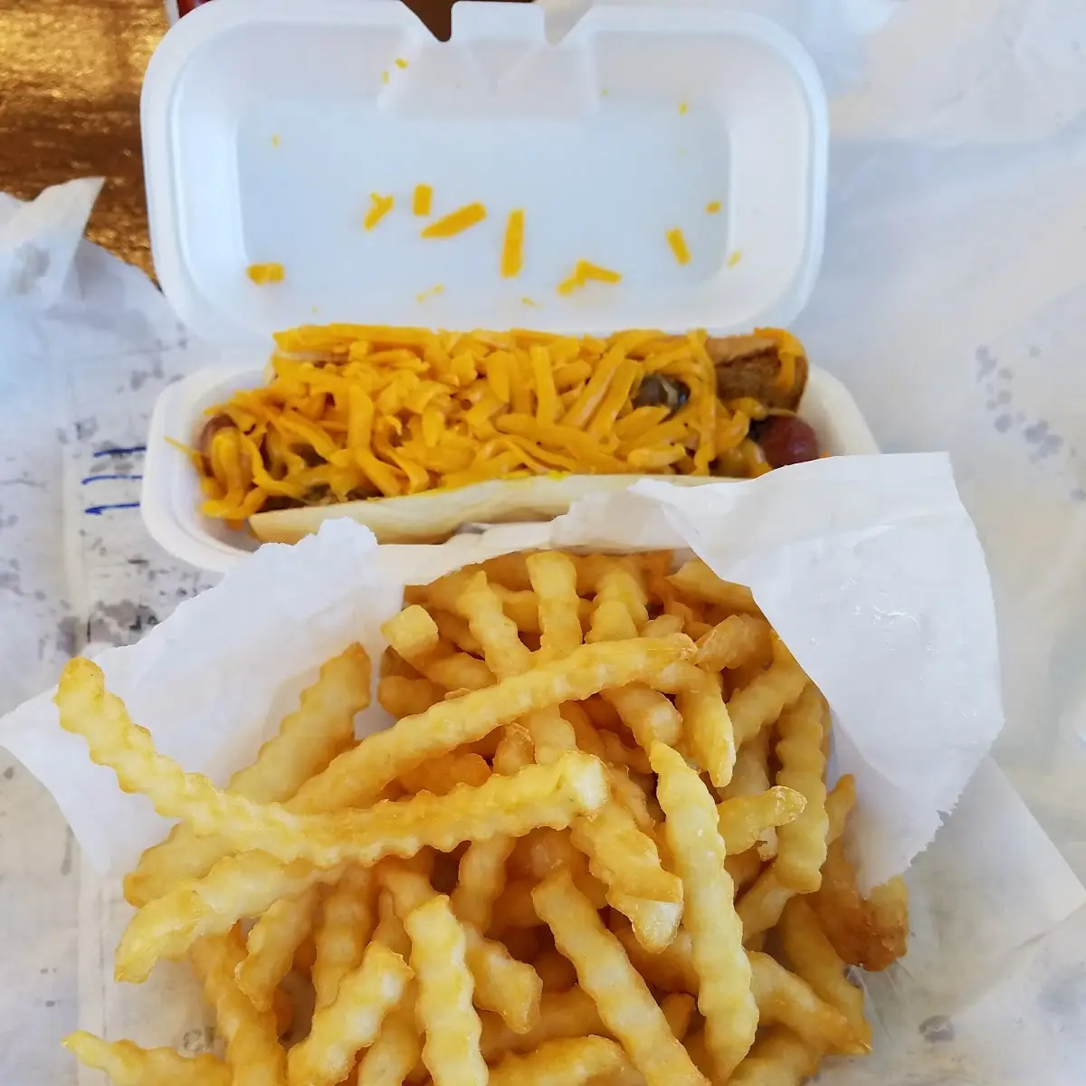 Crinkle Cut Fries