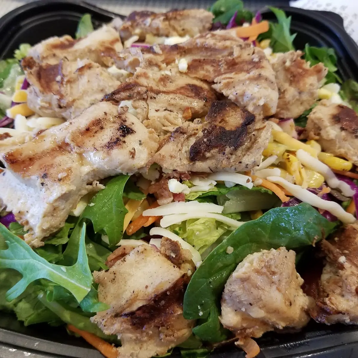 Cobb Salad with Warm Grilled Chicken