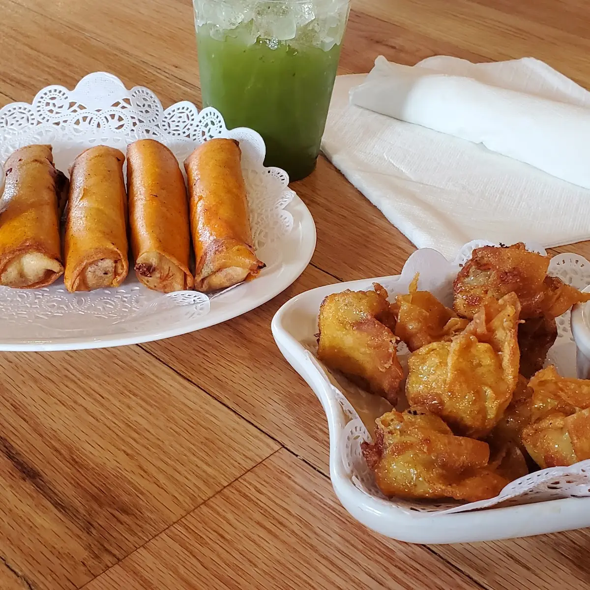 Egg Rolls and Wonton