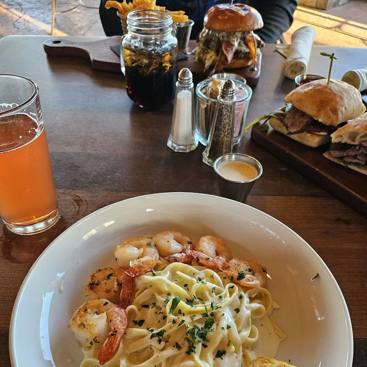 Shrimp Fettuccine Alfredo
