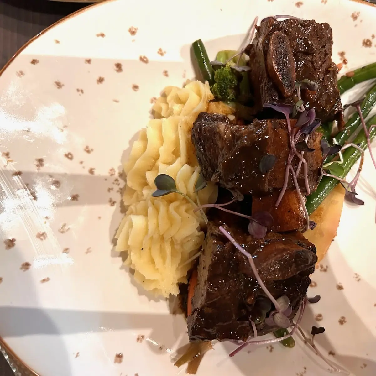 Braised Bison Short Ribs