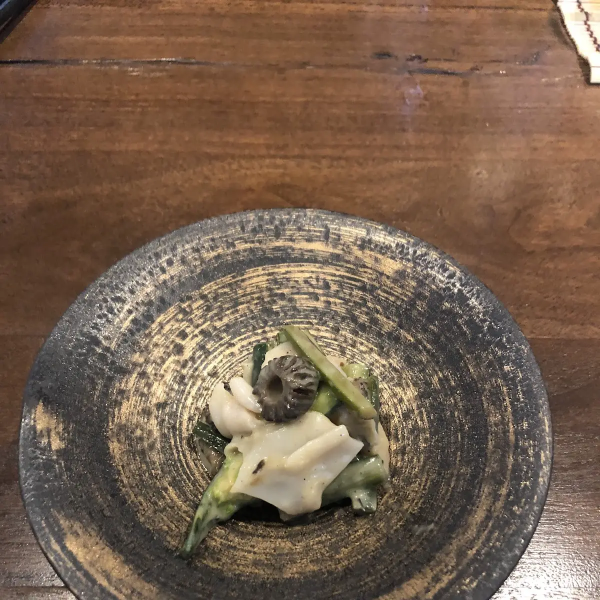 Deep-Fried Eggplant in Dashi Sauce with Uni
