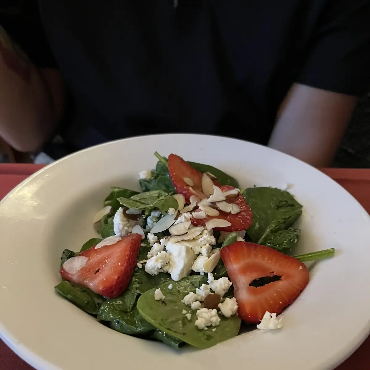 Strawberry Spinach Salad