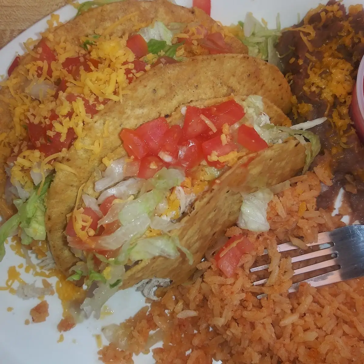 Chicken Taco Plate
