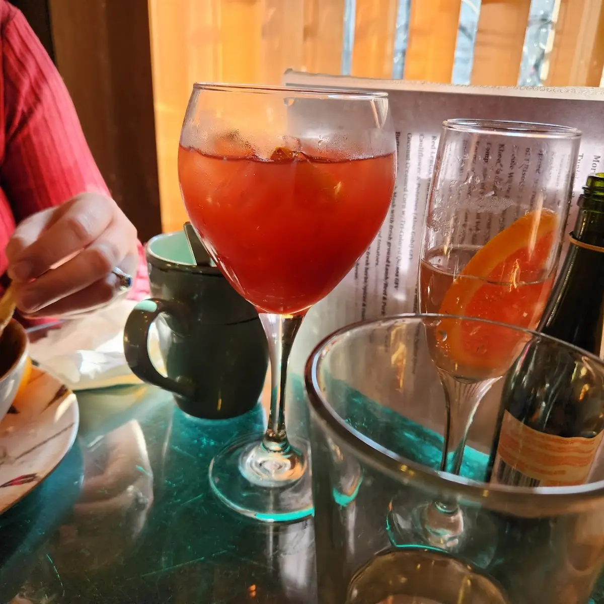 Blood Orange Mimosa