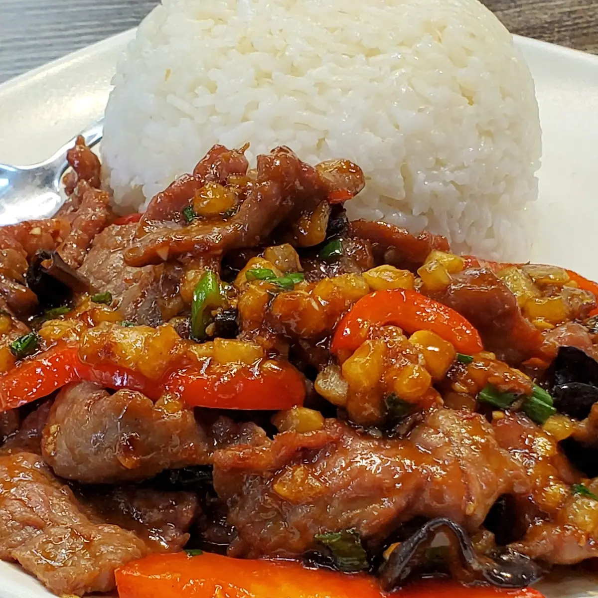 Lunch Special Sichuan Beef