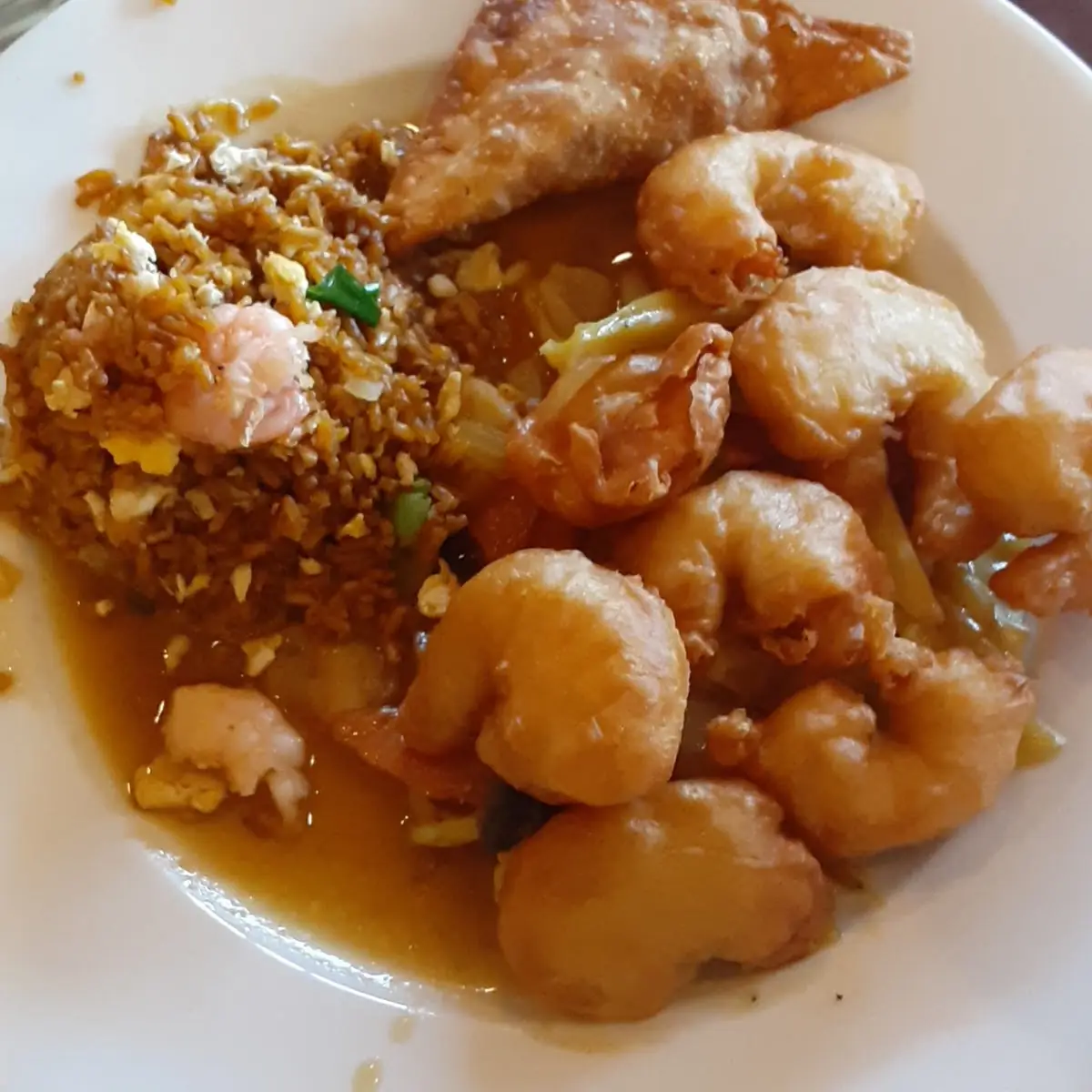 Fried Shrimp with Mixed Vegetables
