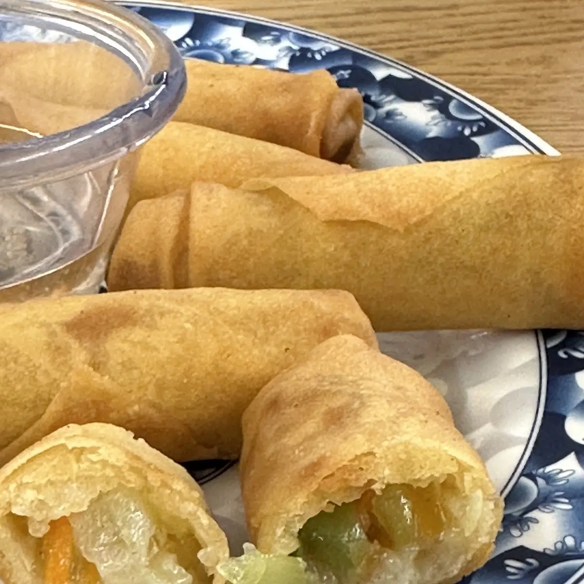 Fried Vegetables Spring Rolls