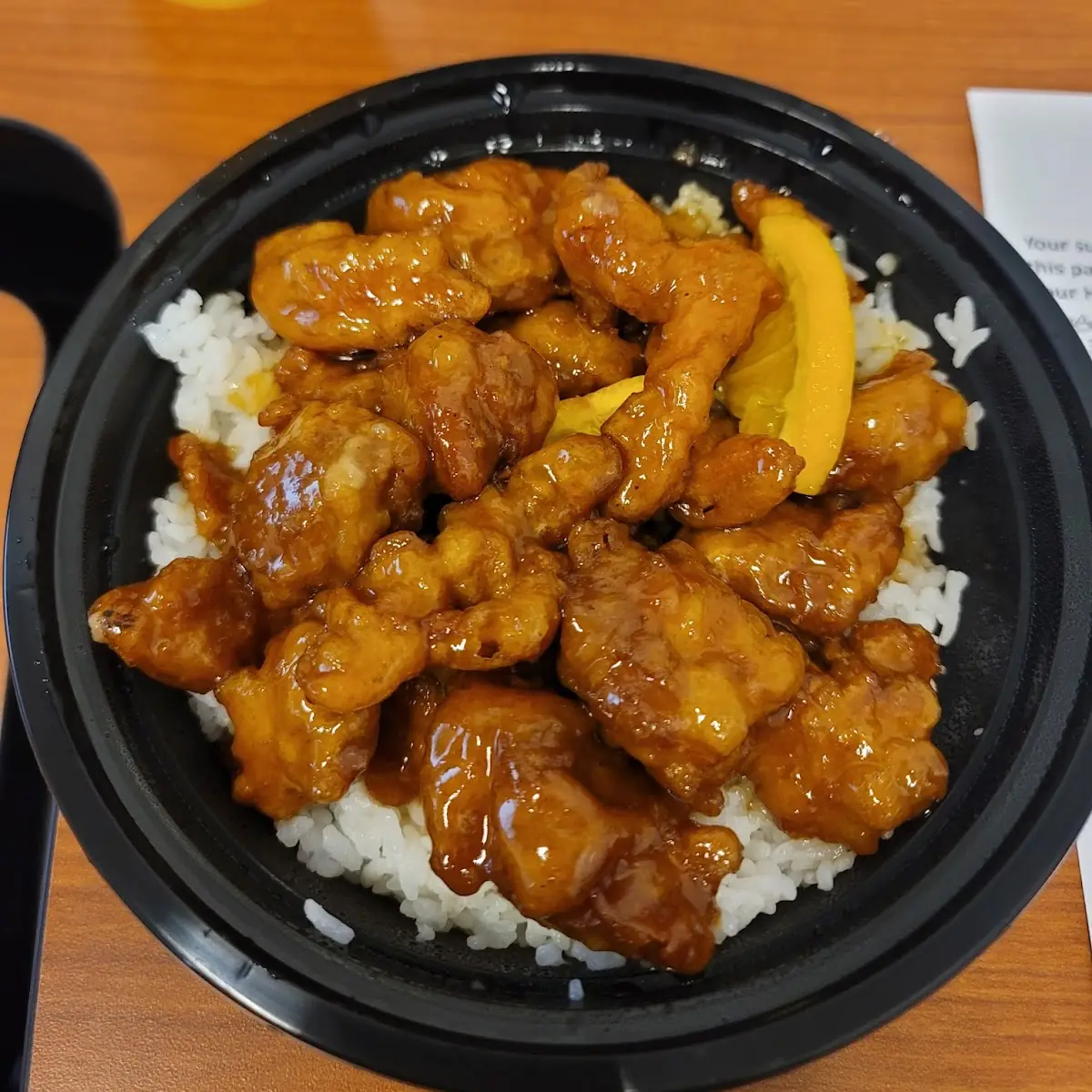 Orange Chicken Bowl
