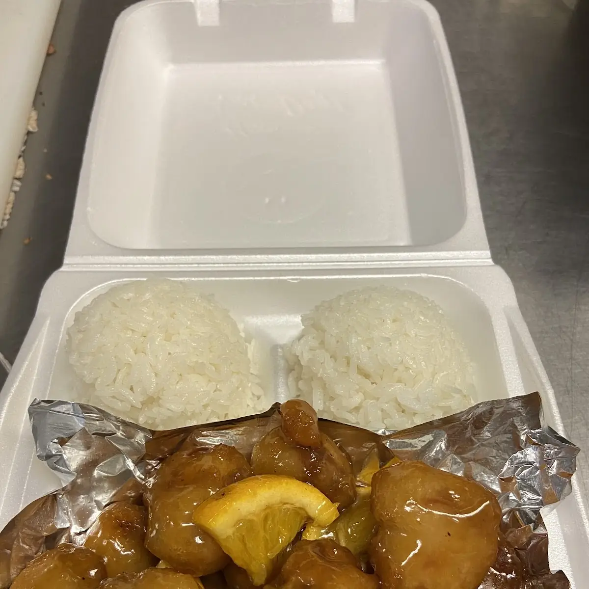Sweet & Sour Chicken & Mongolian Beef