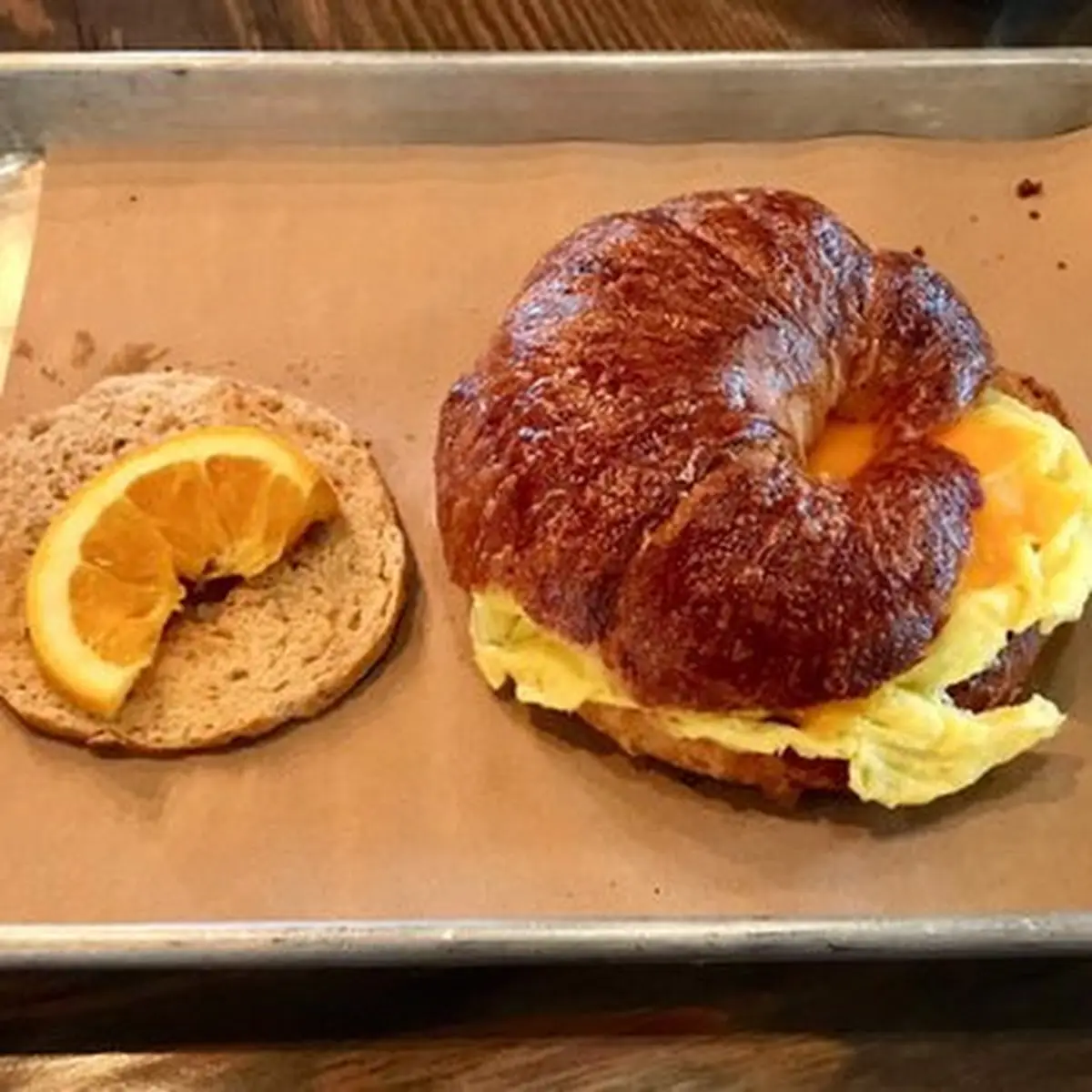 Egg and Cheese Croissant
