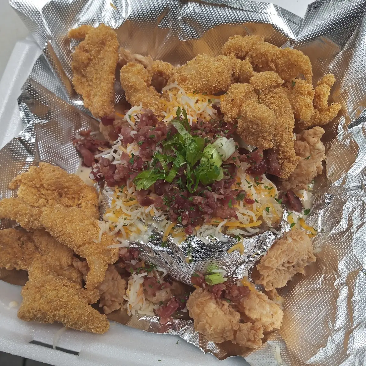 Fried Shrimp Topping