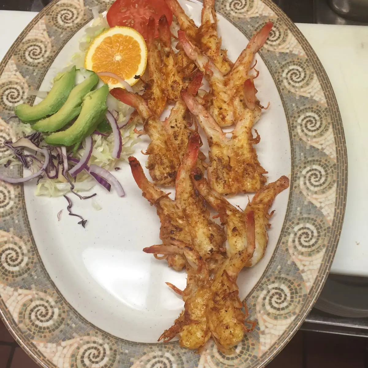 Camarónes Ala Plancha