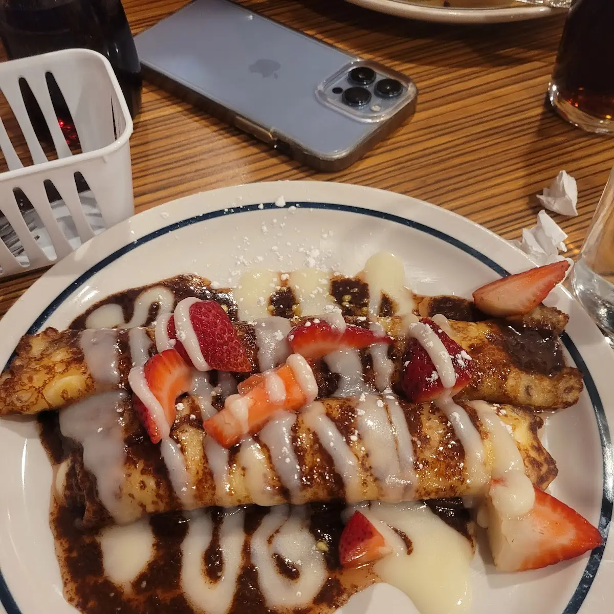 Cinnamon Roll Crepe