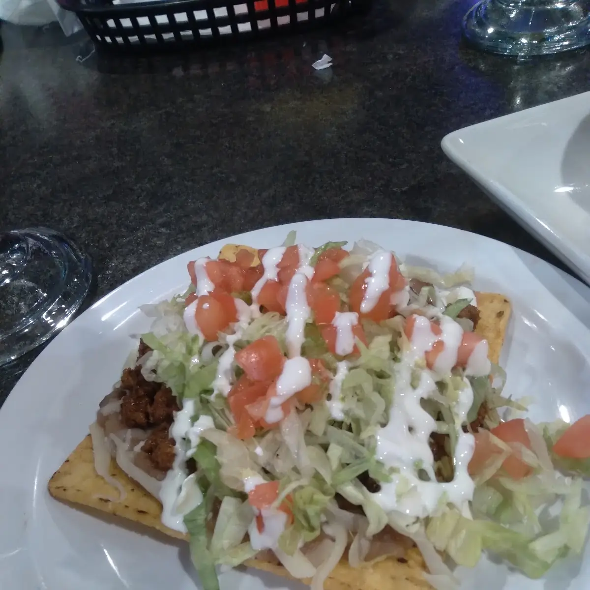 Ground Beef Tostada