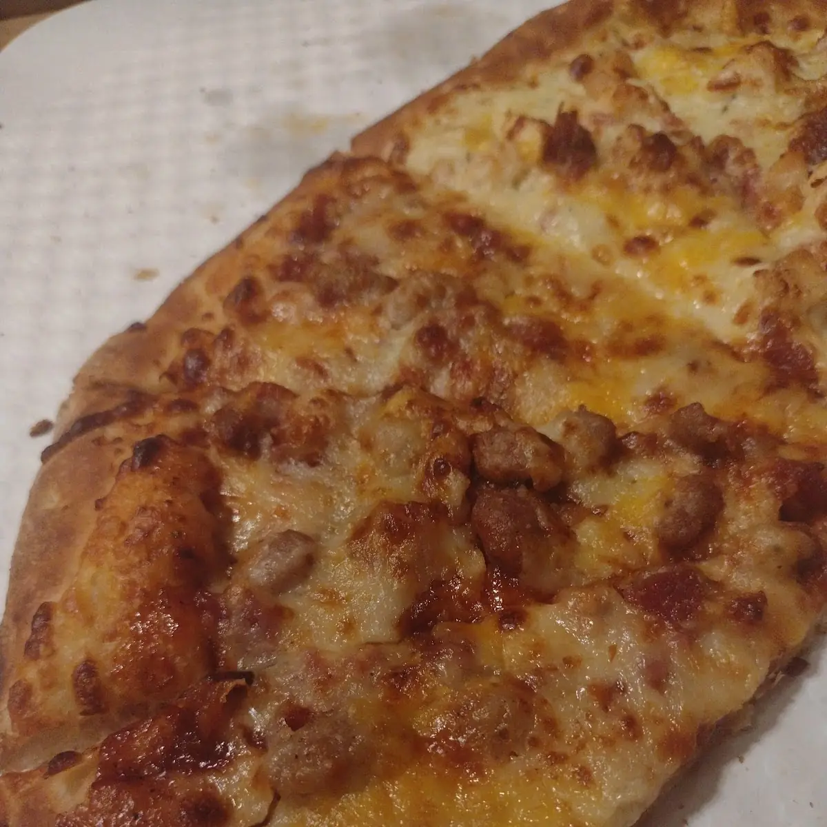 Buffalo Chicken Pizza Ranch Burger