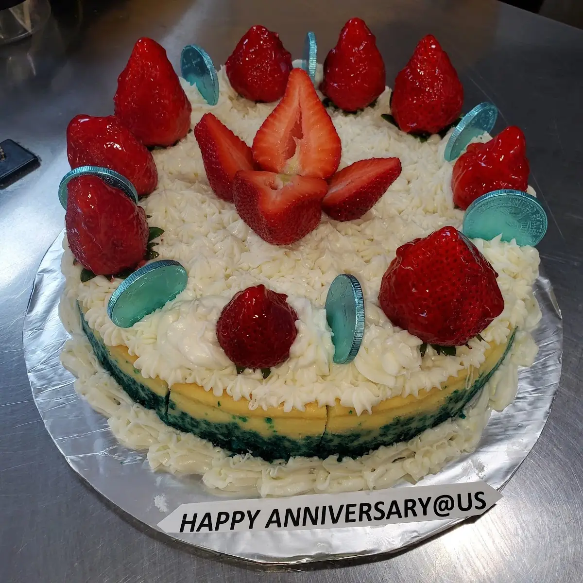 Blue Velvet Cheesecake