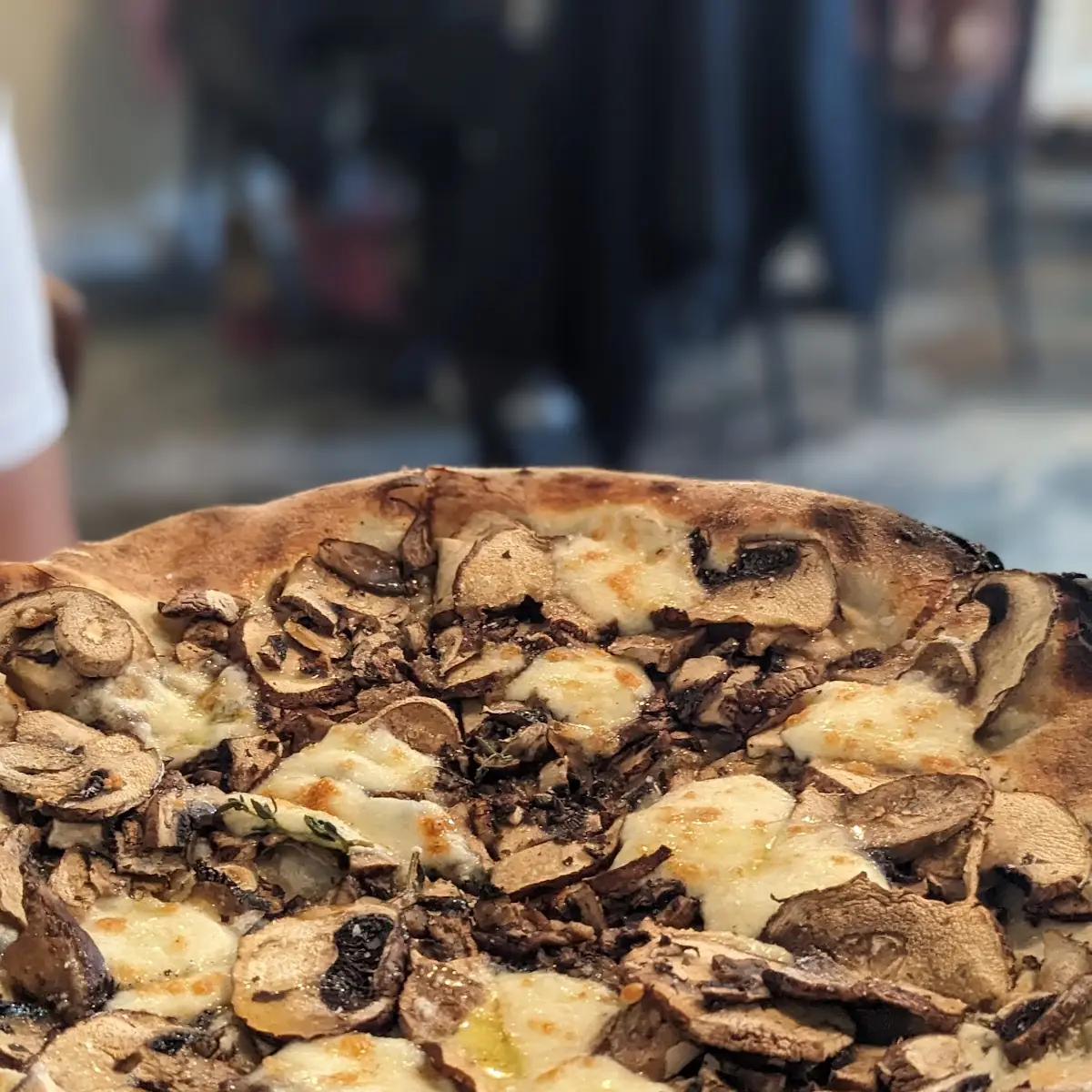 Mushroom Pizza