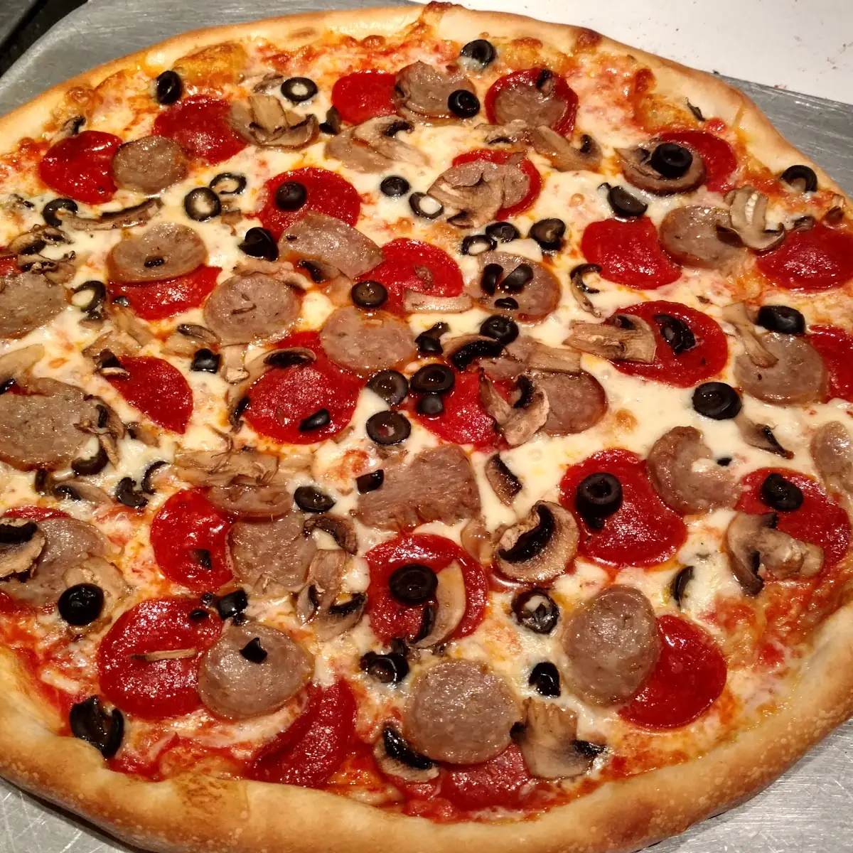 Sausage Mushroom Black Olive
