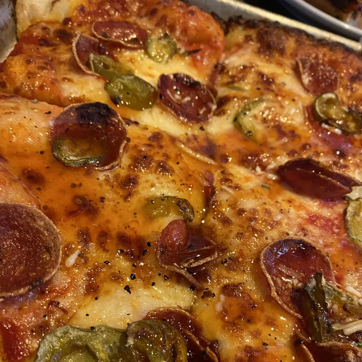 Spicy Pepperoni Pizza