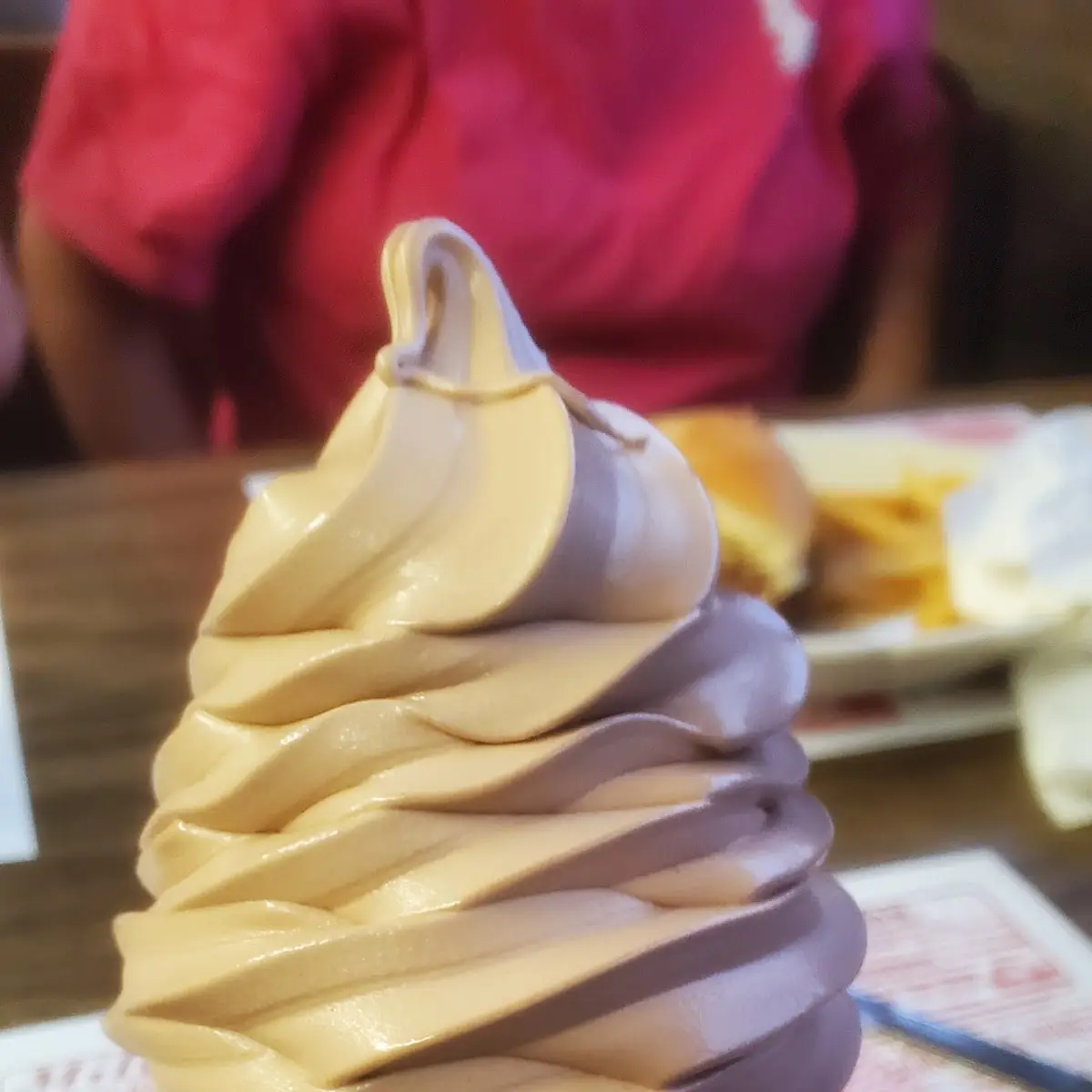 Chocolate Ice Cream Cone